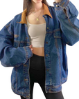 Lee River Denim Bomber