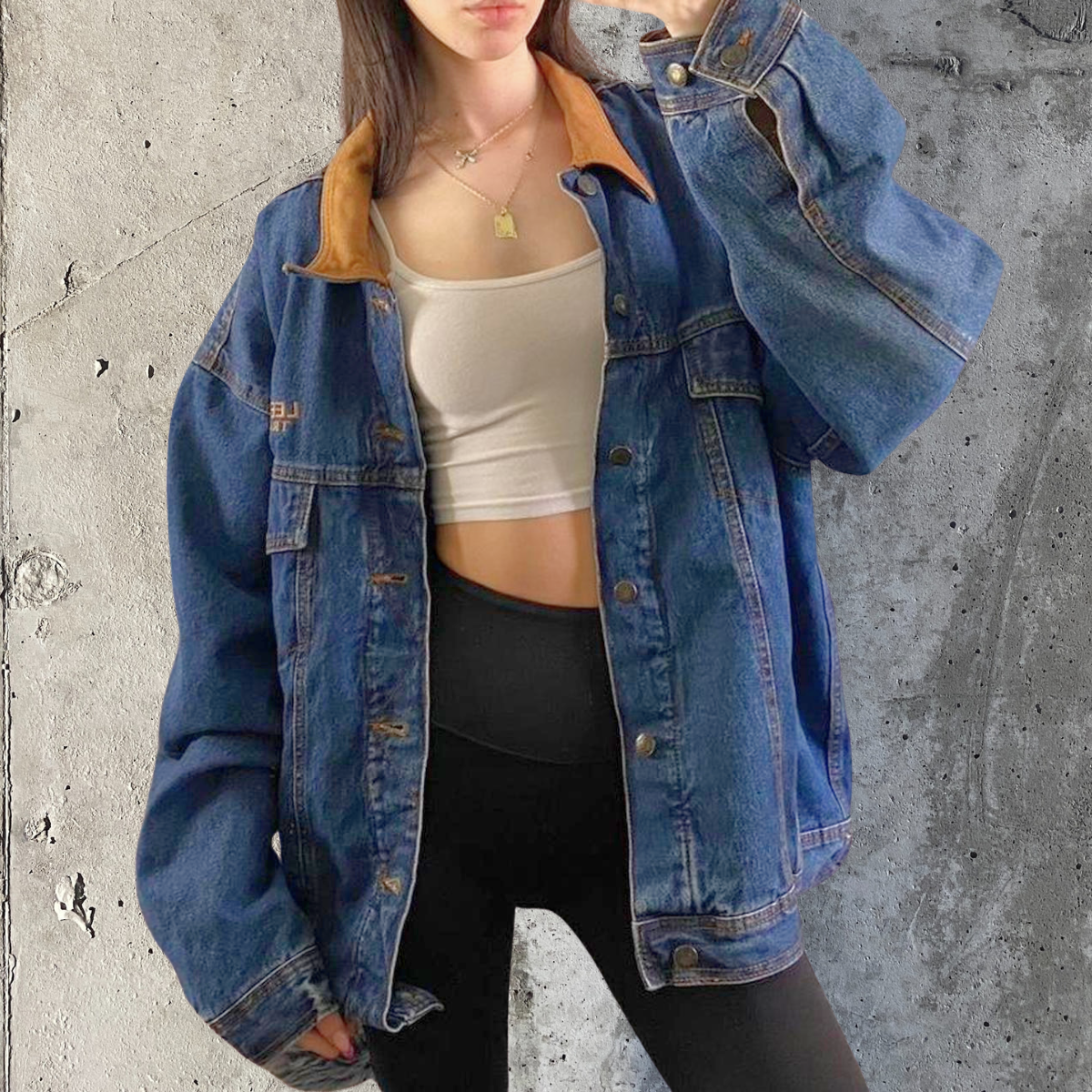 Lee River Denim Bomber