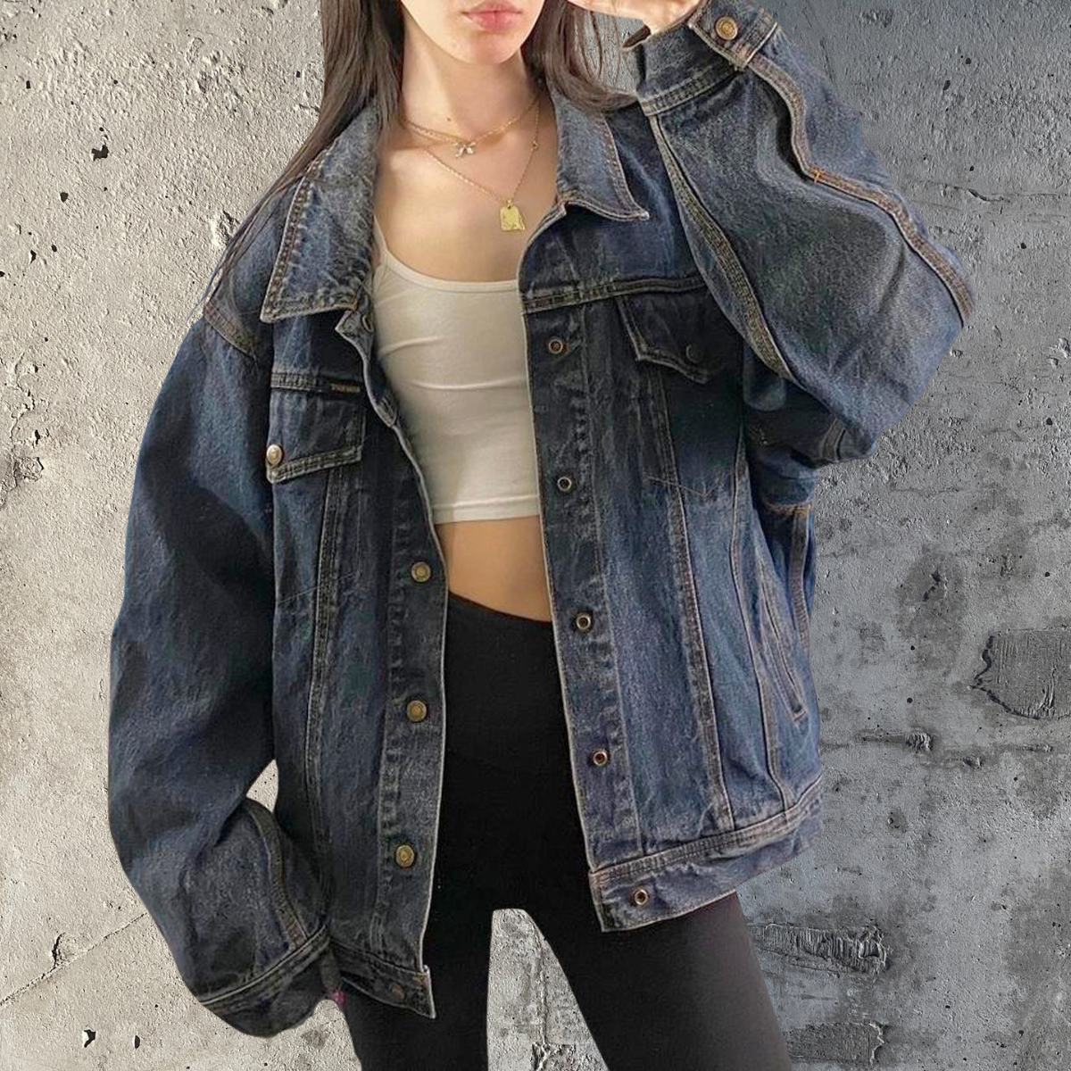 MWG Denim Bomber