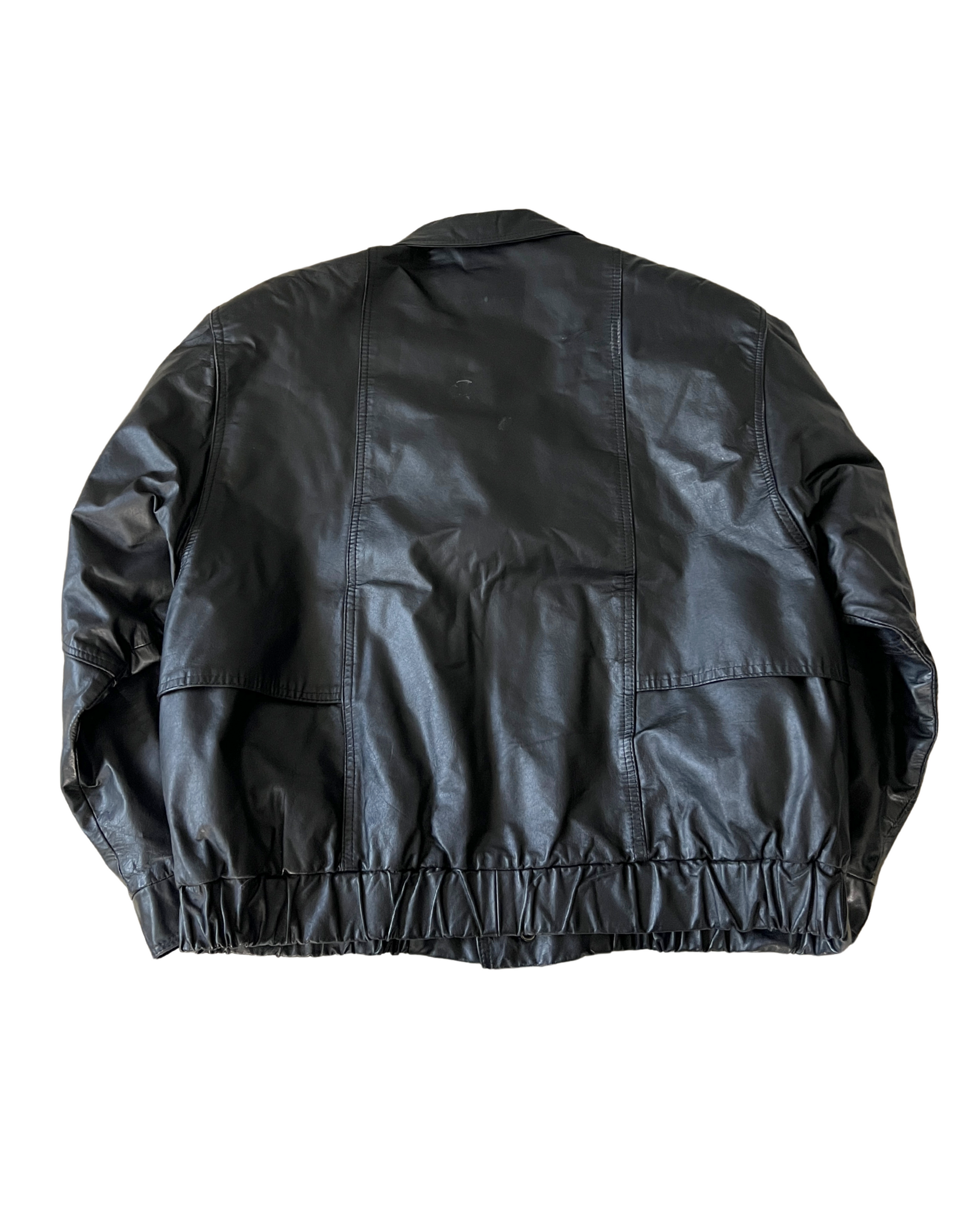 London Fog Leather Bomber