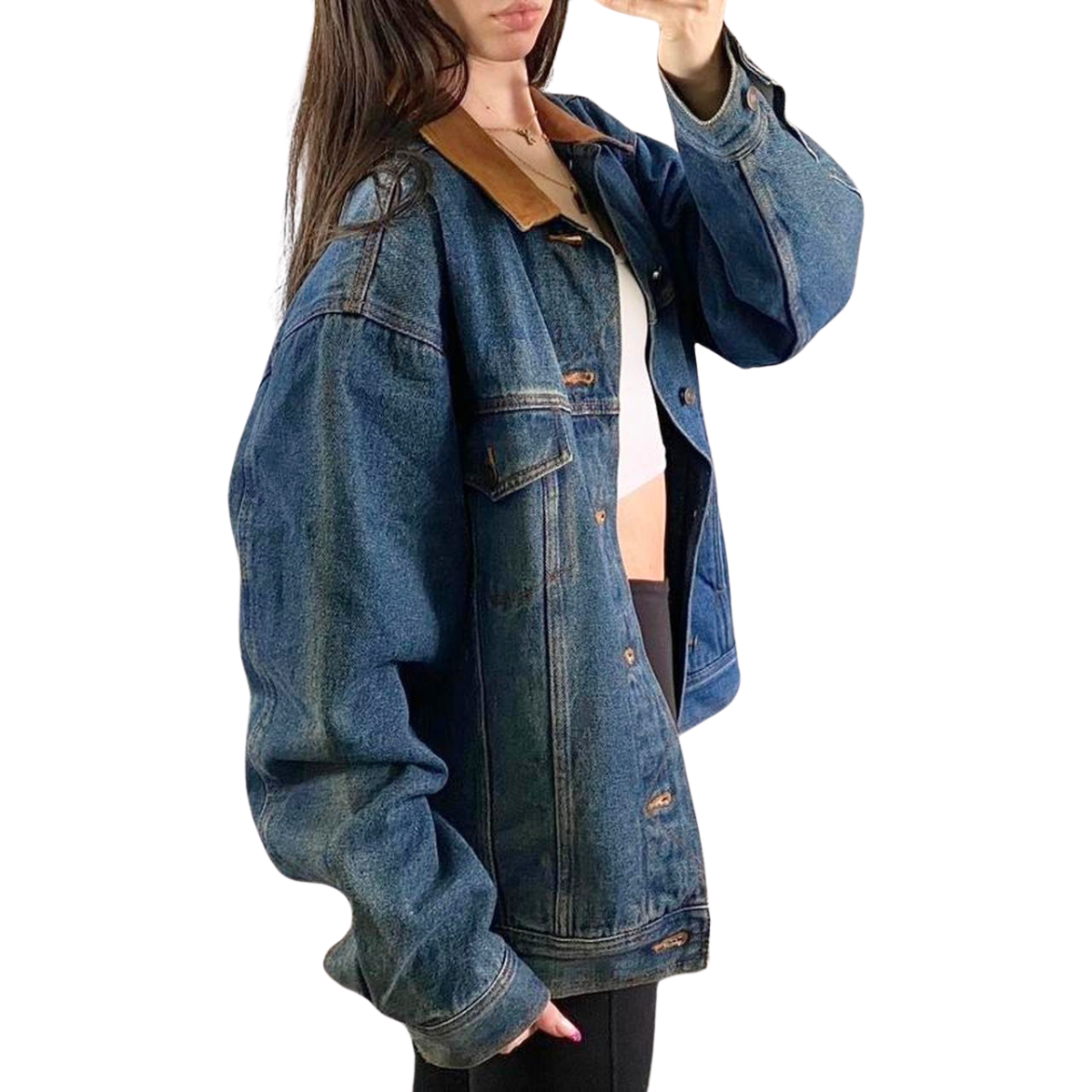 CSW Denim Bomber