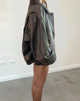 Rio Leather Bomber