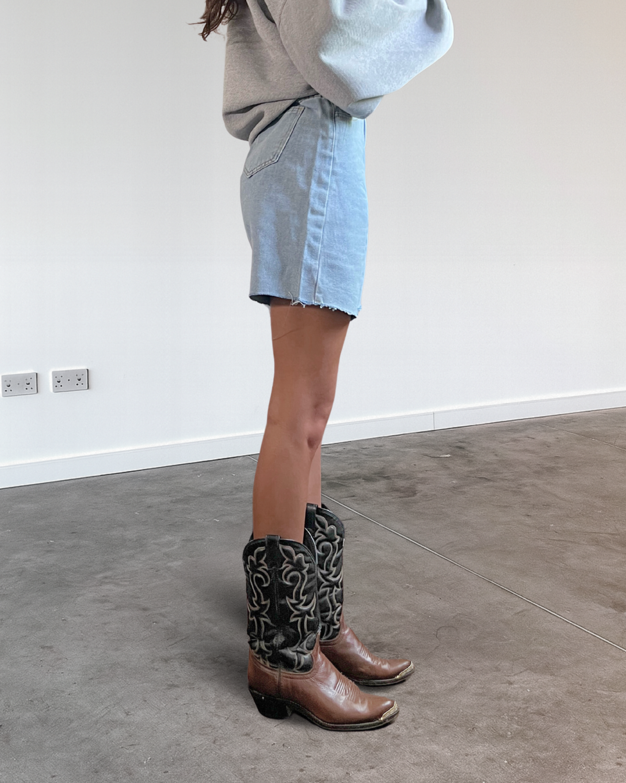 Blue Vintage Jorts