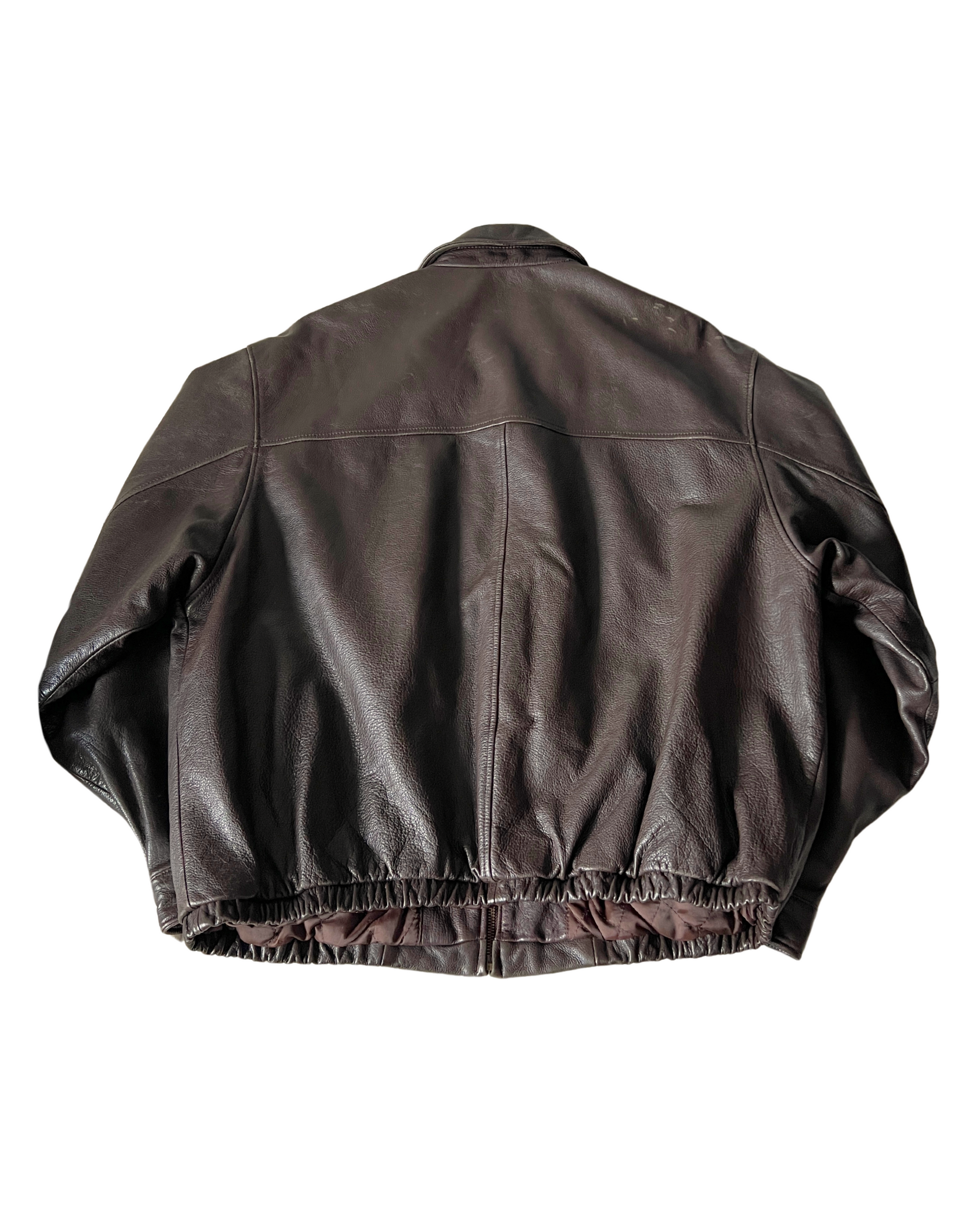 Club Leather Bomber