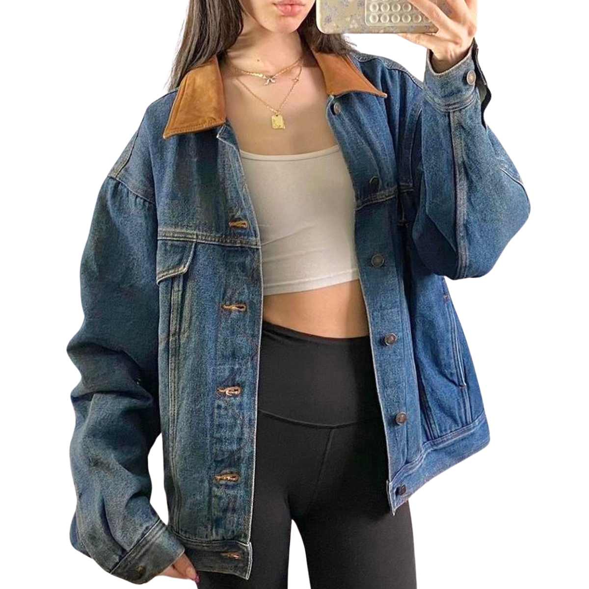 CSW Denim Bomber