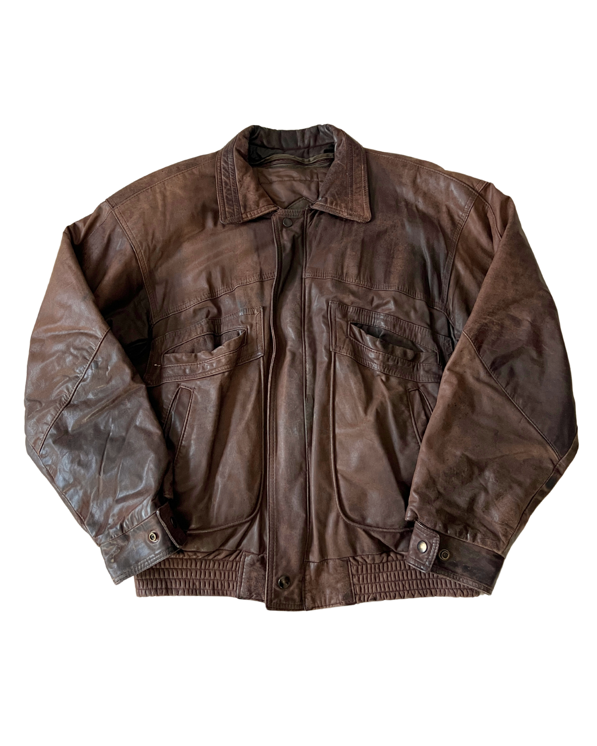 Club Leather Bomber
