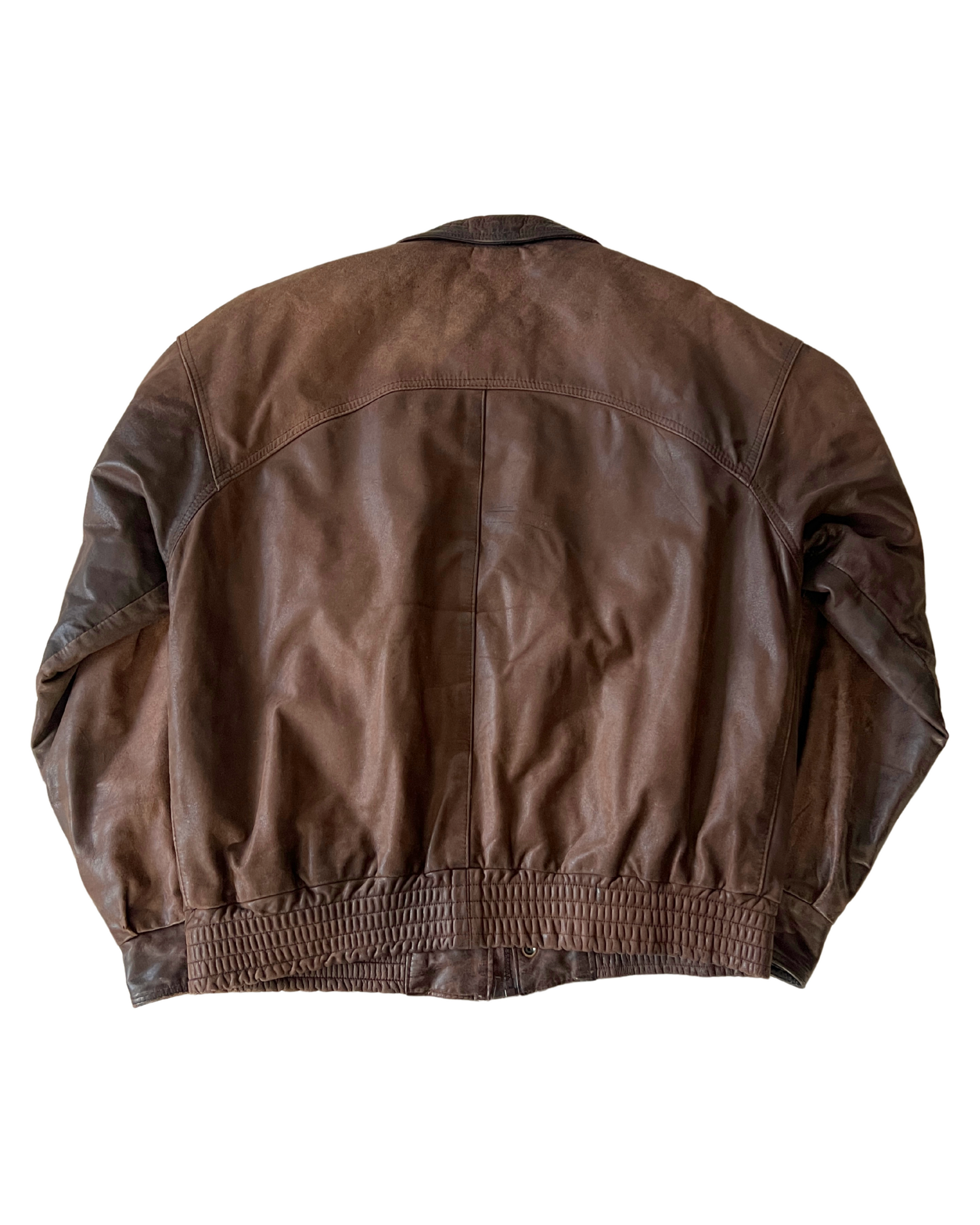 Club Leather Bomber