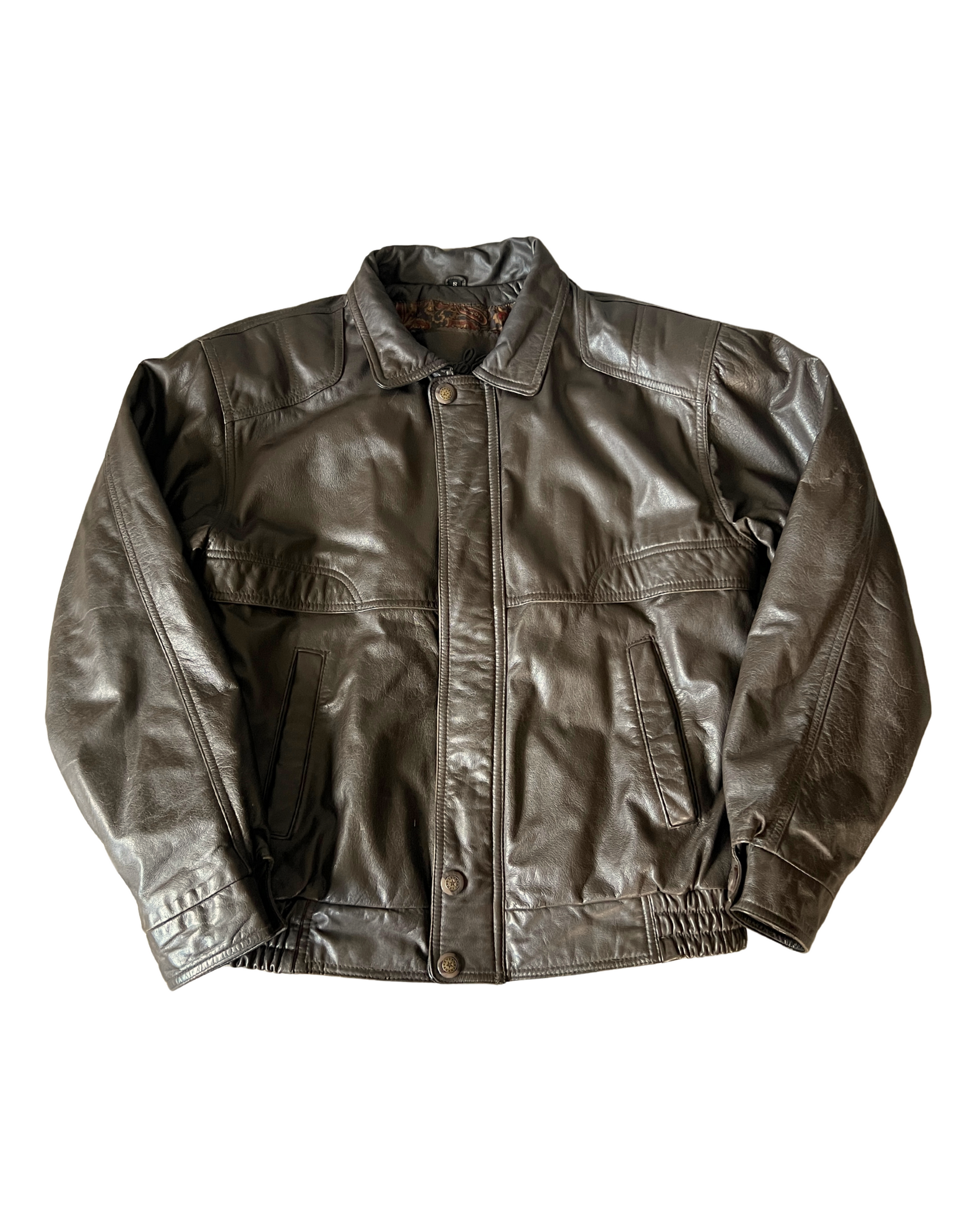 Esguire Leather Bomber