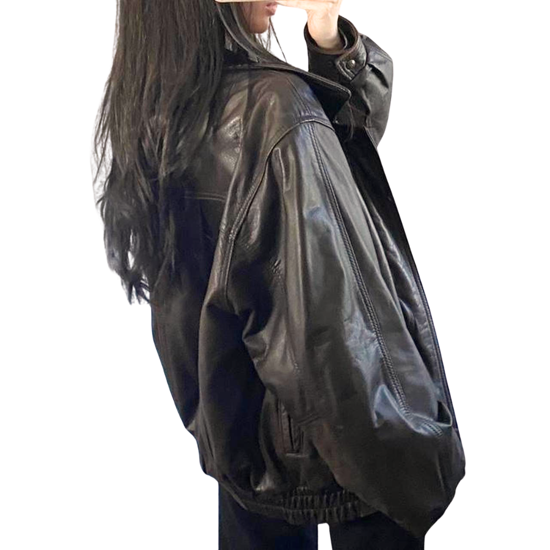 Leather Ranch Brown Bomber
