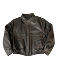 BRN Vegan Leather Bomber