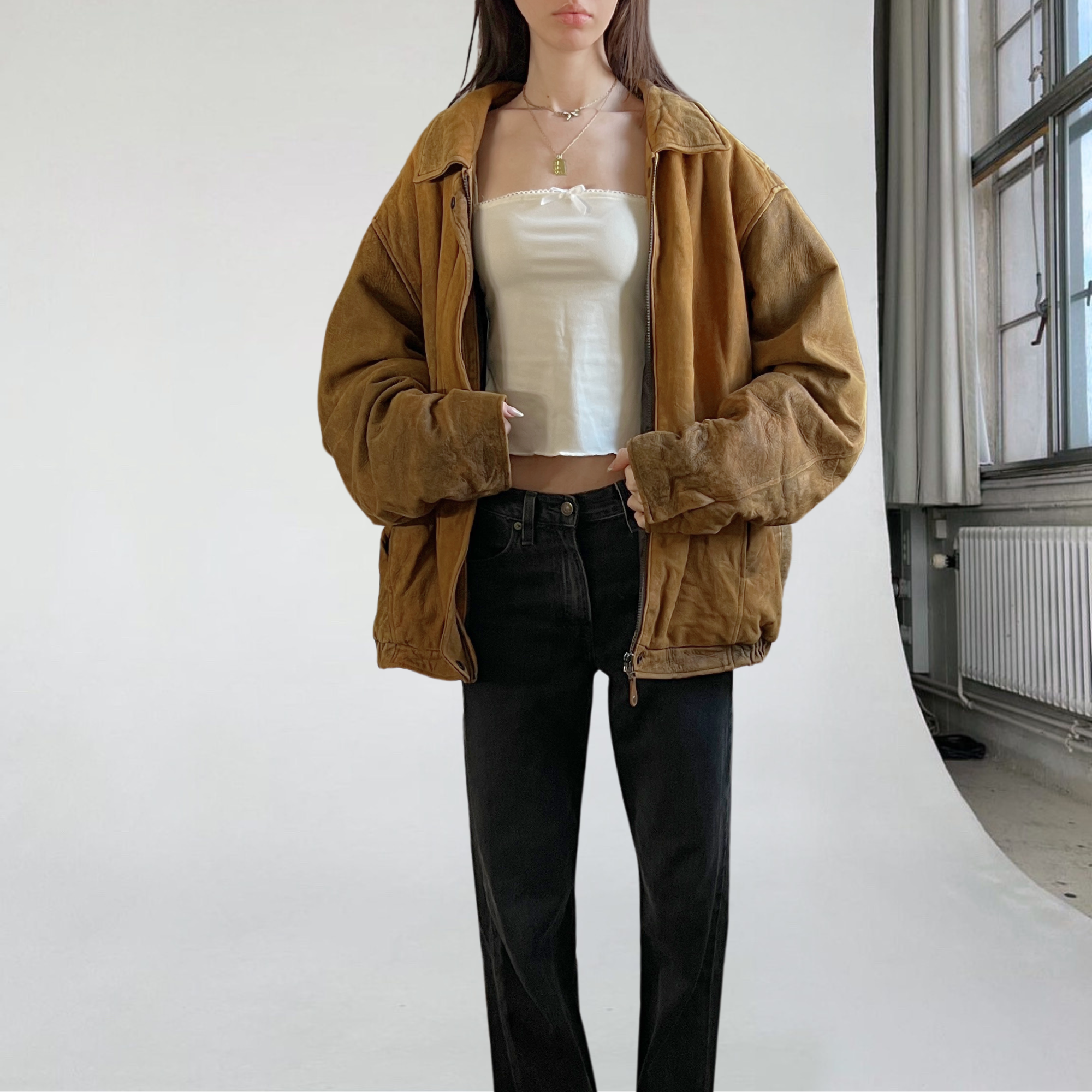 Cali Leather Bomber