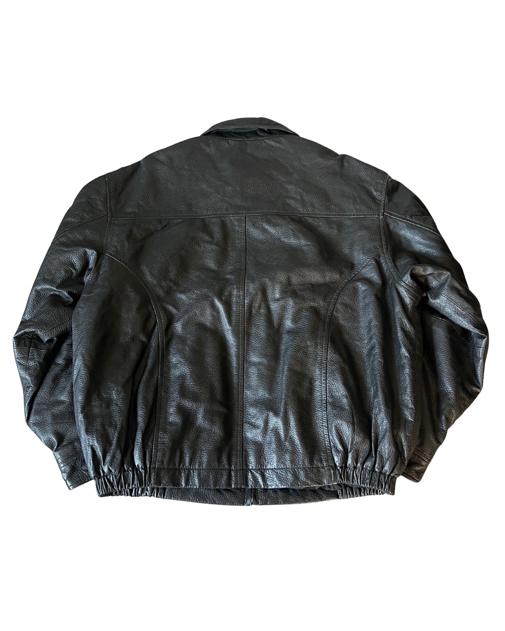 Brook Leather Bomber