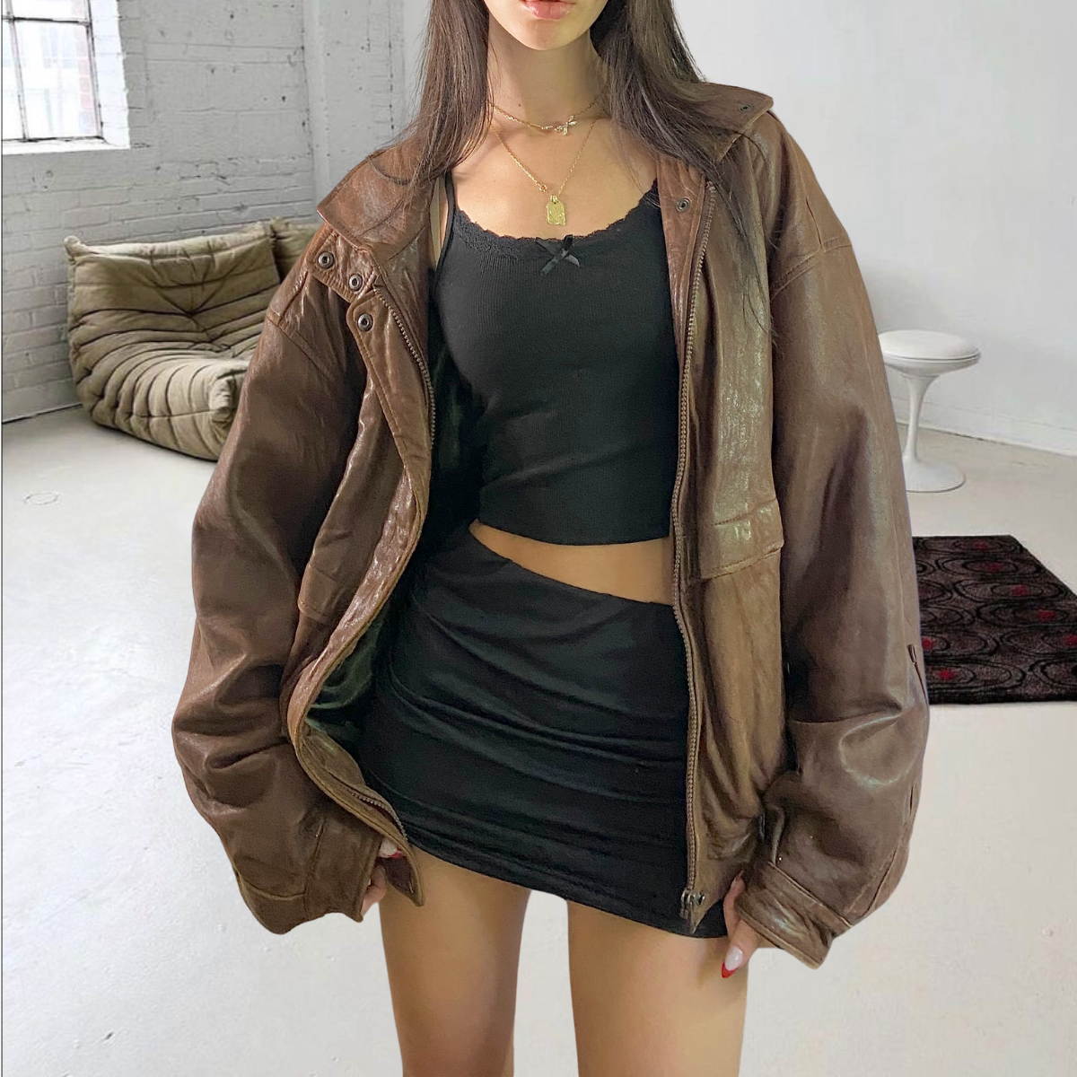 AO Leather Bomber