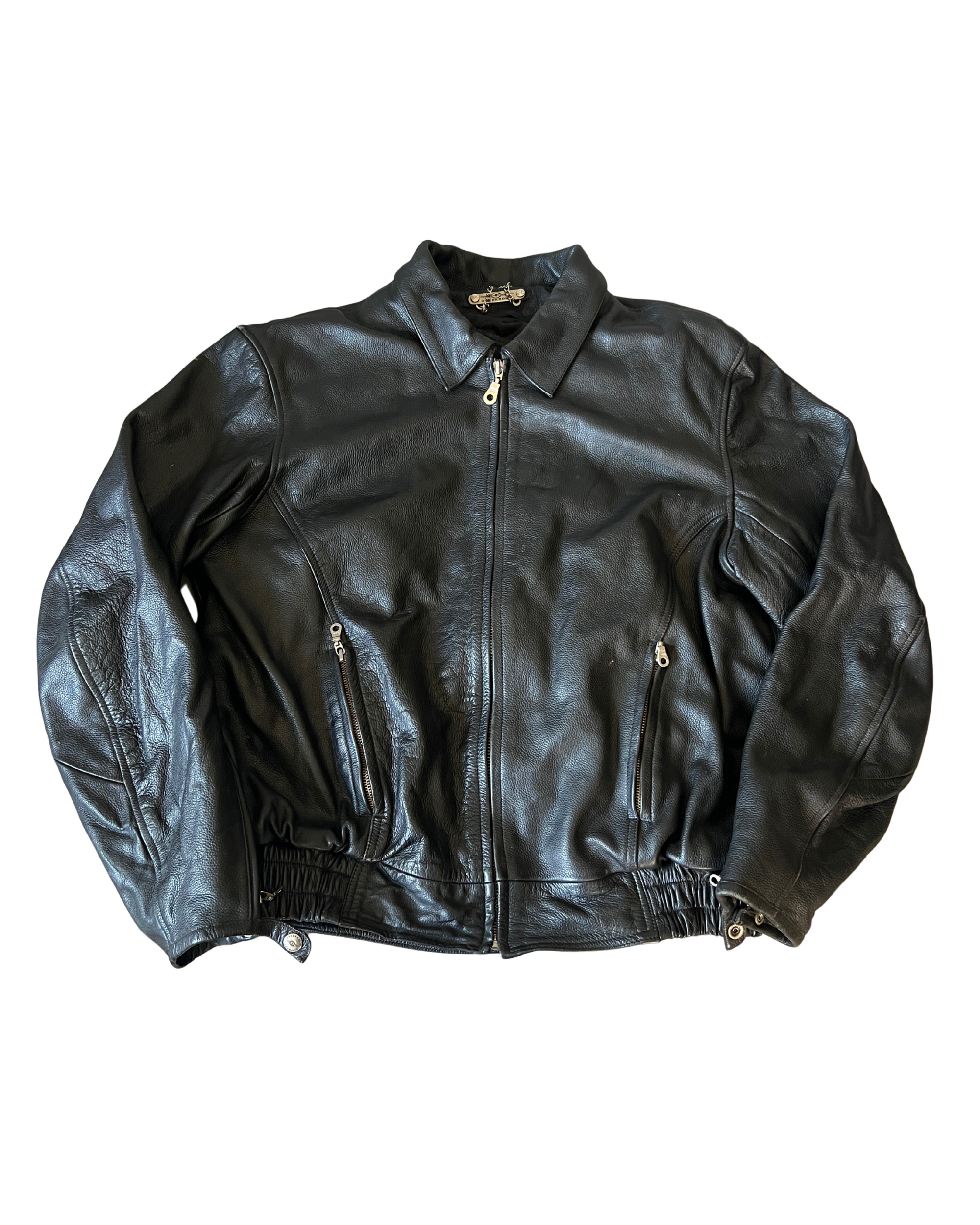 Ivie Leather Bomber