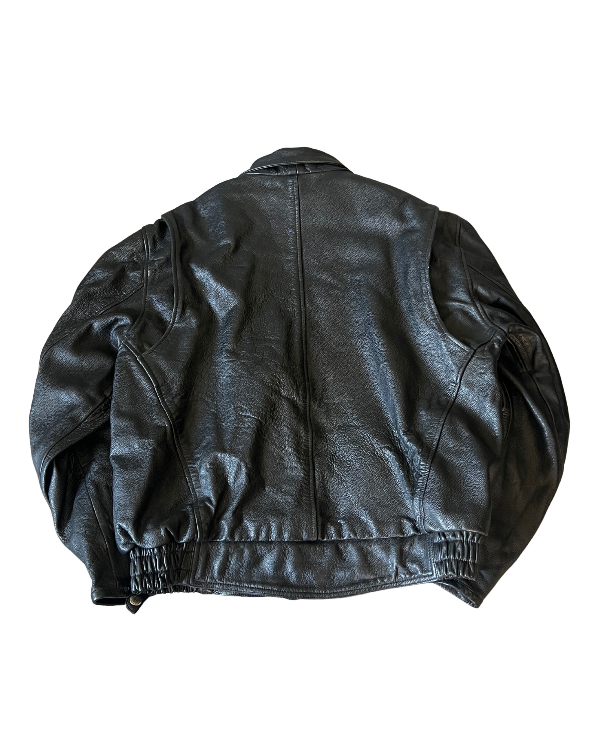 Ivie Leather Bomber