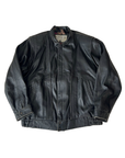 Leo Leather Bomber