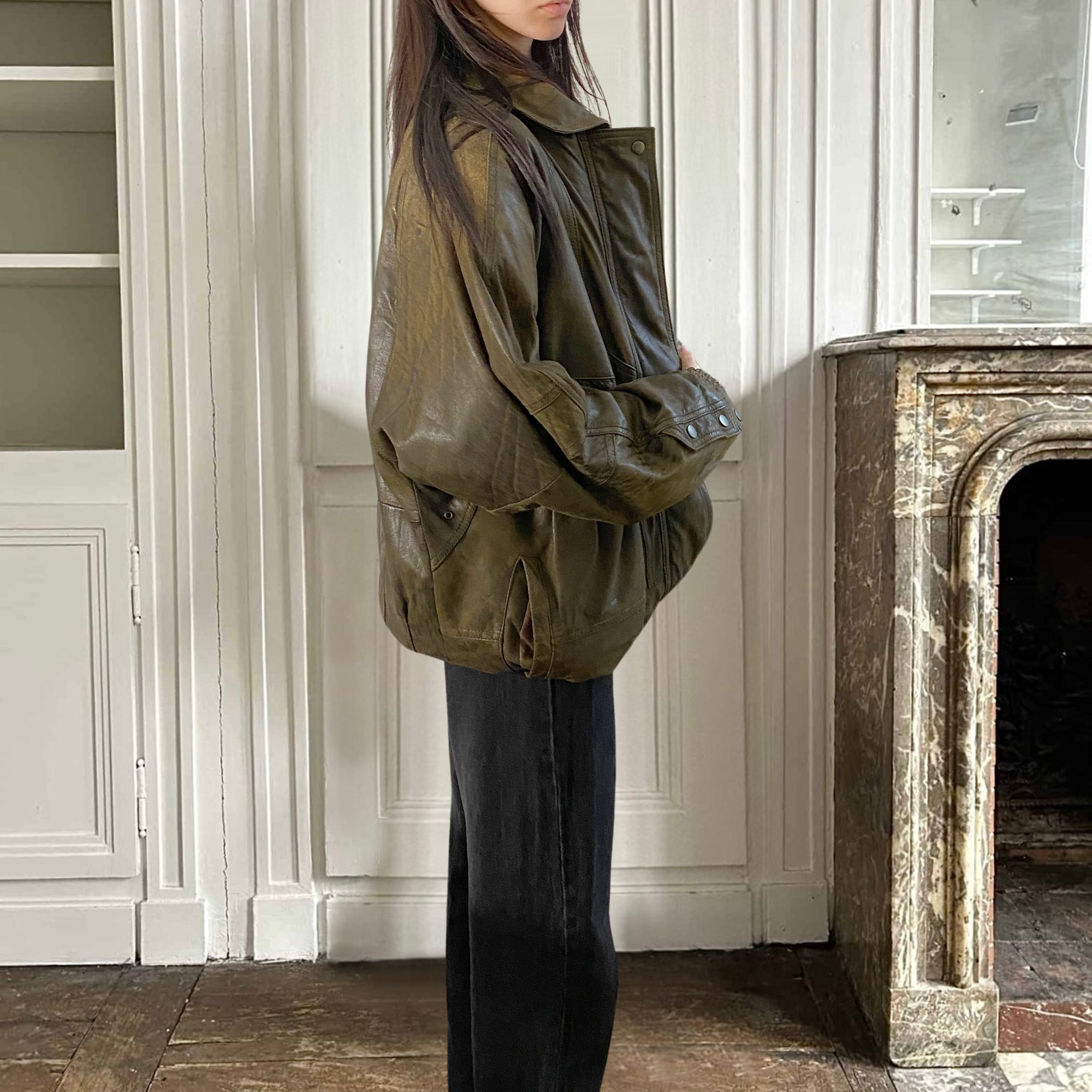 Midway Leather Bomber