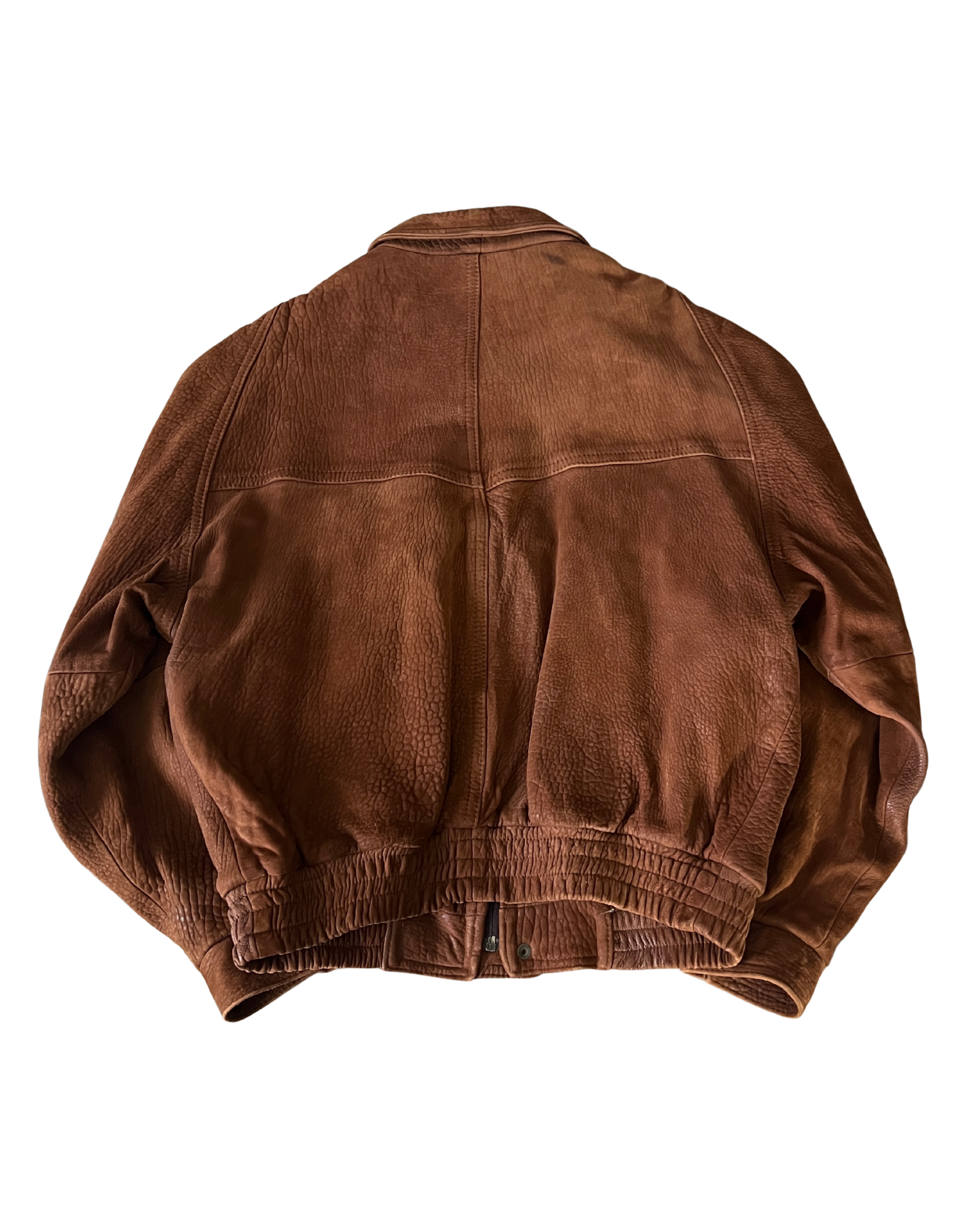 Cora Leather Bomber