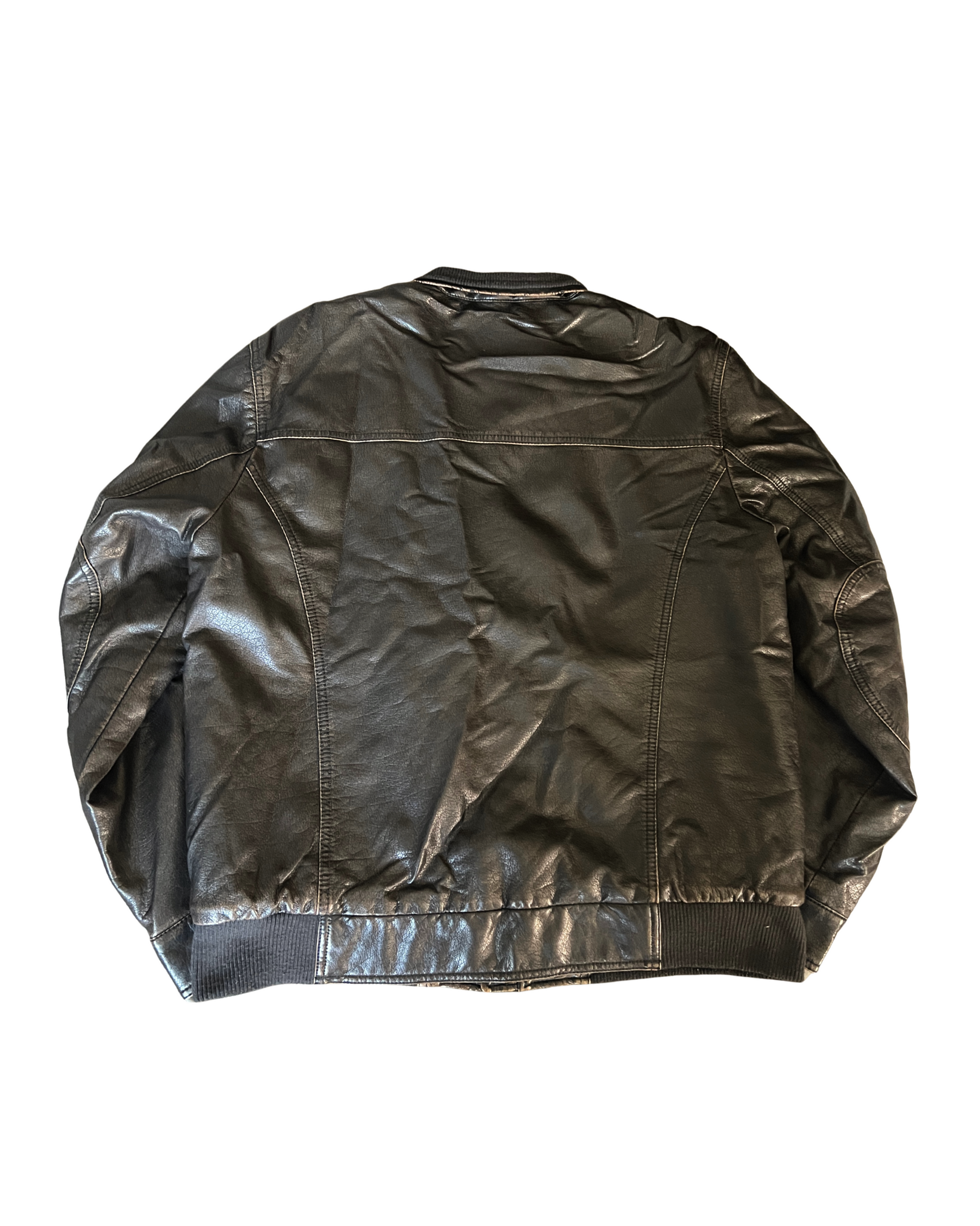 Bass Leather Bomber
