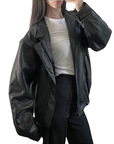 Vintage Leather Bomber
