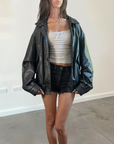 Protocol Leather Bomber