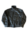 Funnel Leather Bomber