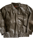 Attic Leather Bomber