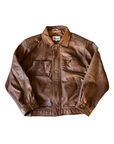 North Leather Bomber