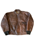 Routey Leather Bomber