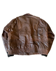 Routey Leather Bomber