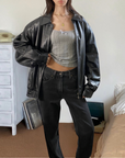 Las Vegas Leather Bomber
