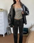 Las Vegas Leather Bomber