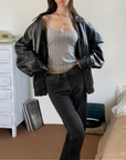 Las Vegas Leather Bomber