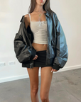 Argus Leather Bomber