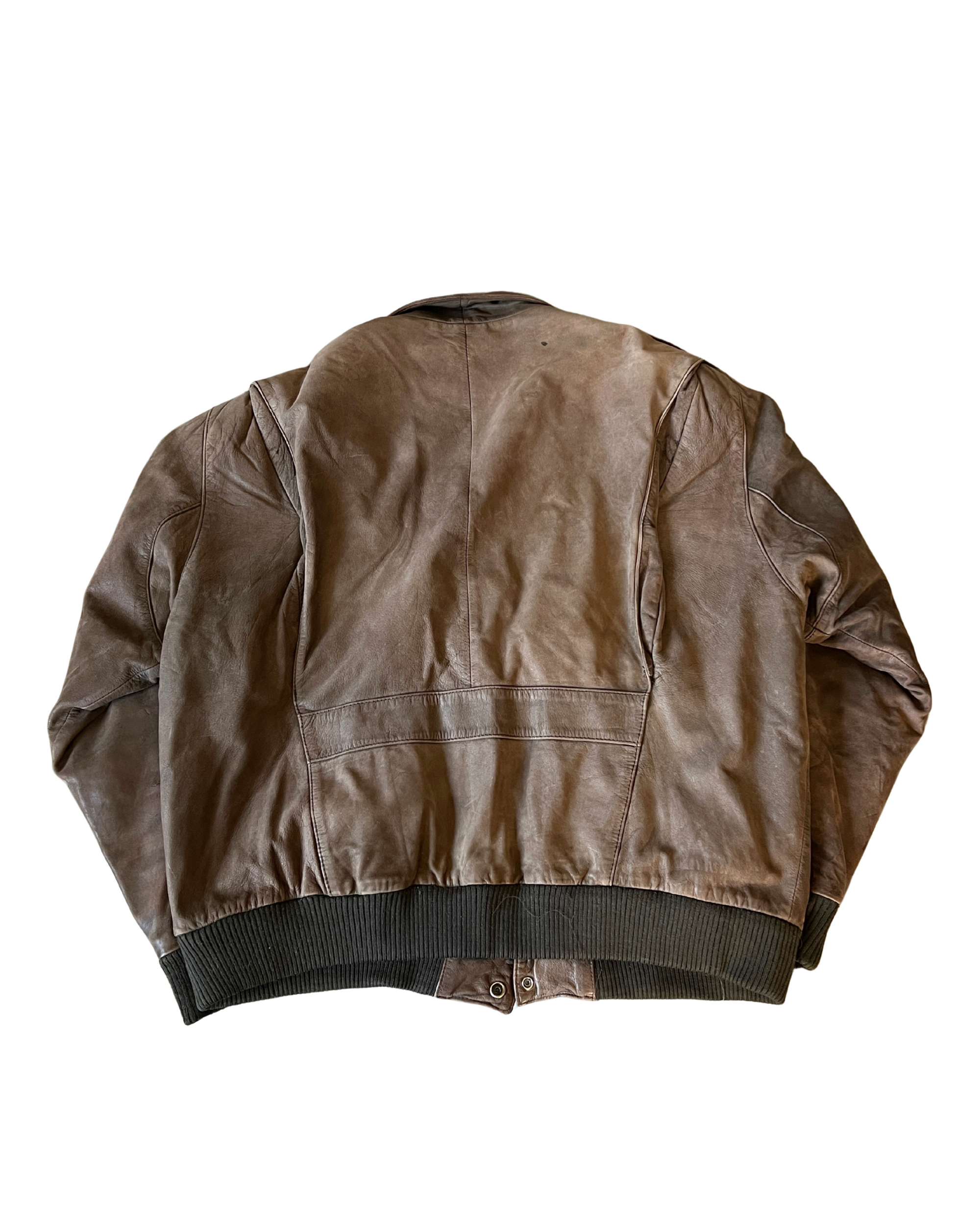 Lini Leather Bomber