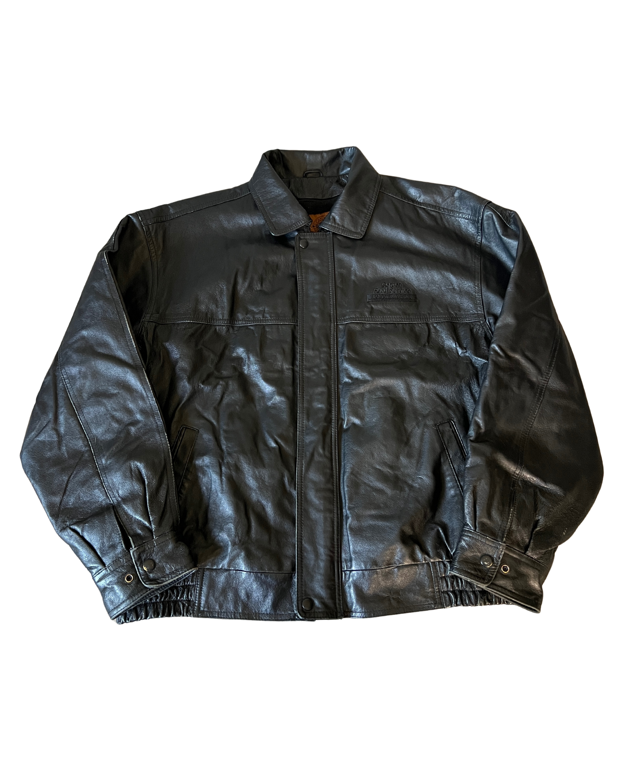 Sports Leather Bomber