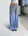 Coastal Wide Leg Pant - Navy