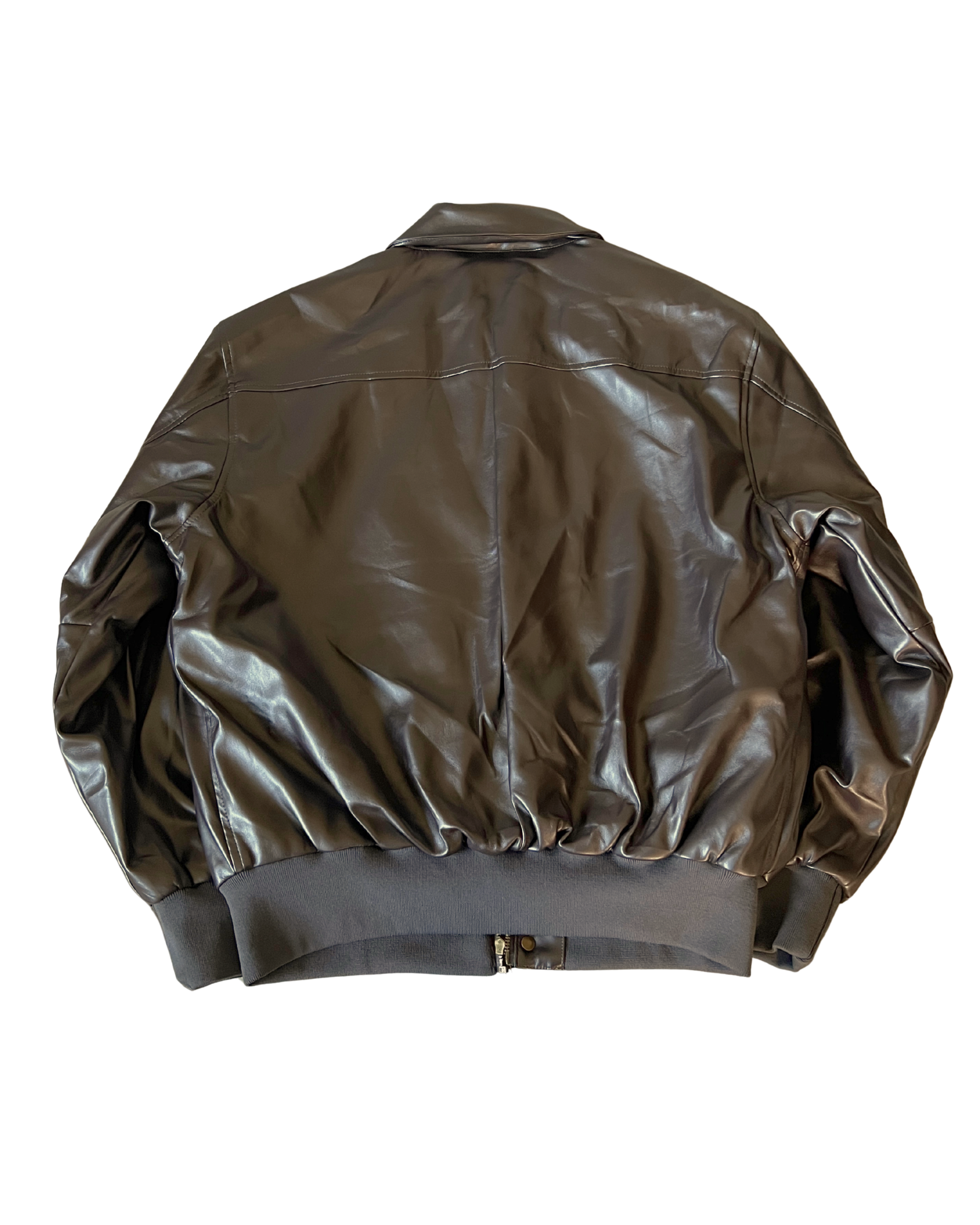 Ari Leather Bomber