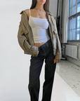 Reed Leather Bomber