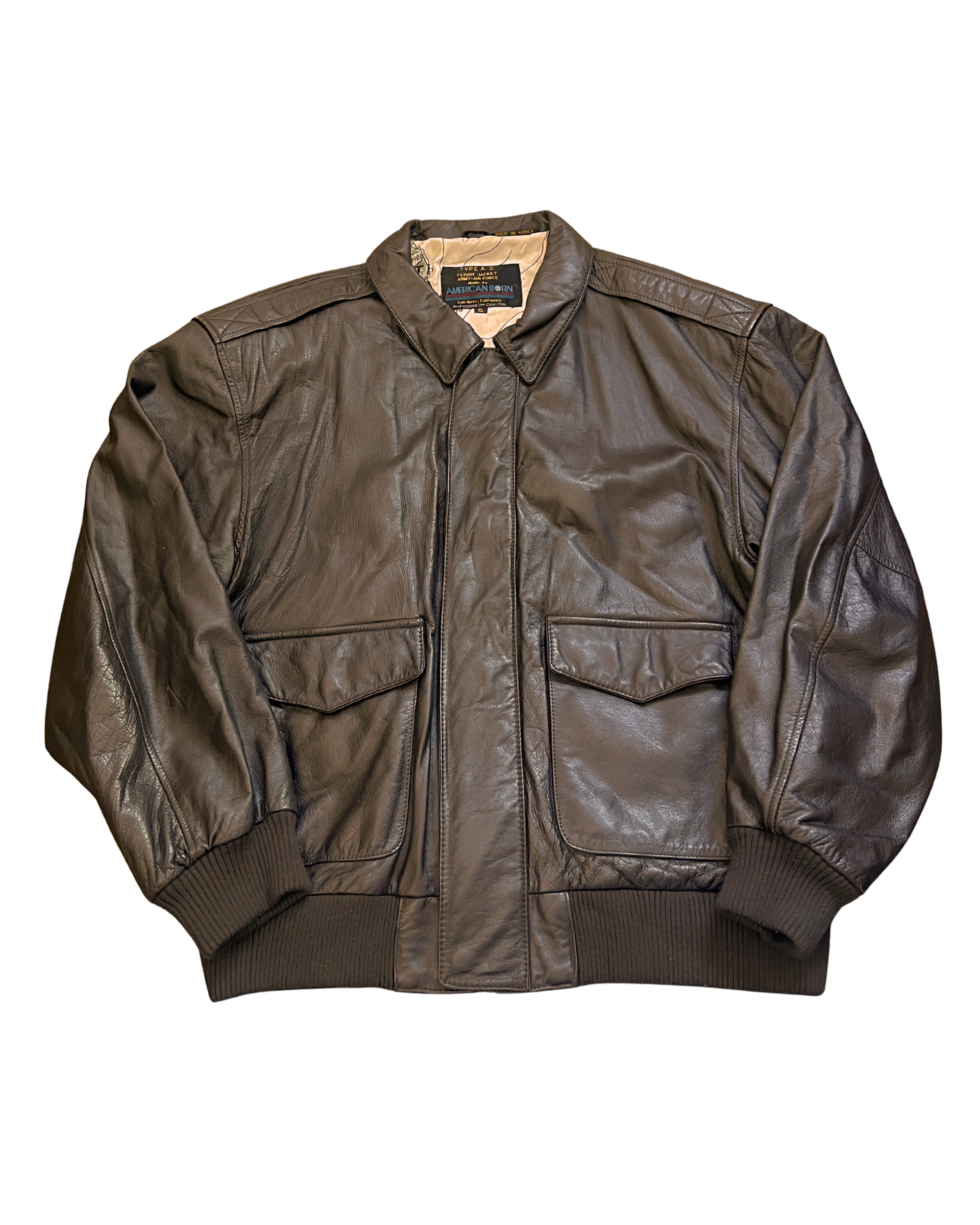 Ally Leather Bomber