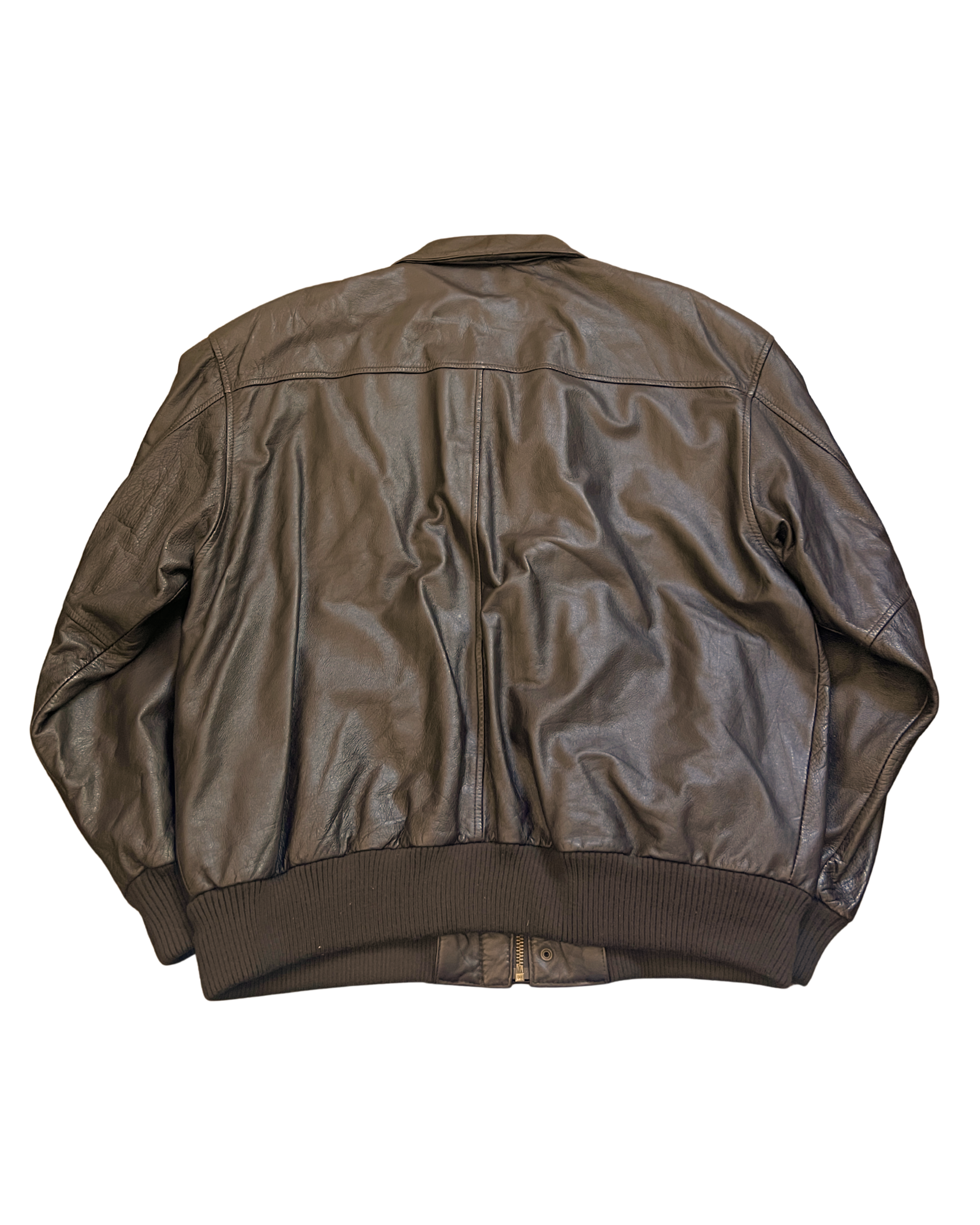 Ally Leather Bomber
