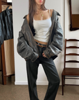 Bonny Leather Bomber