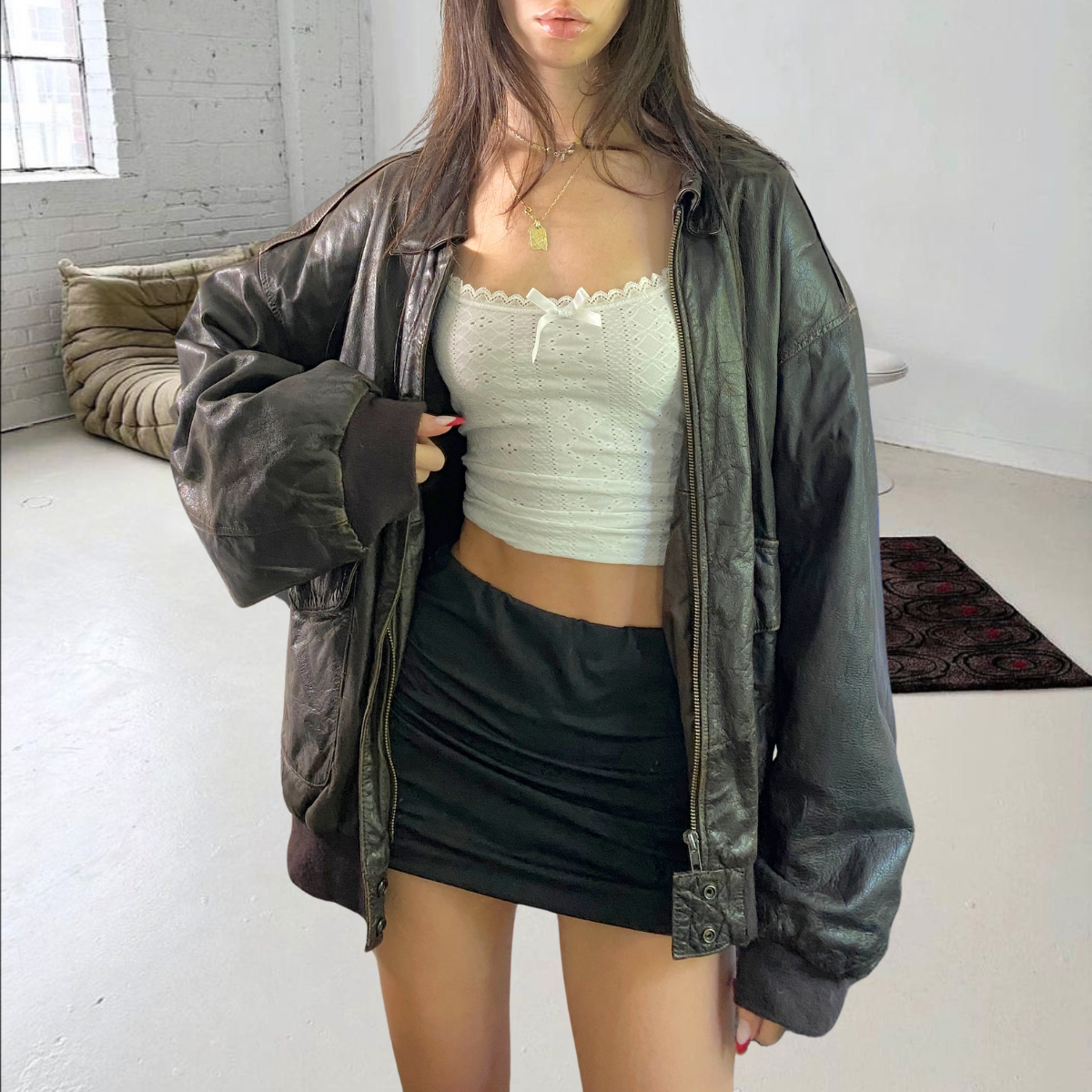 Argus Leather Bomber