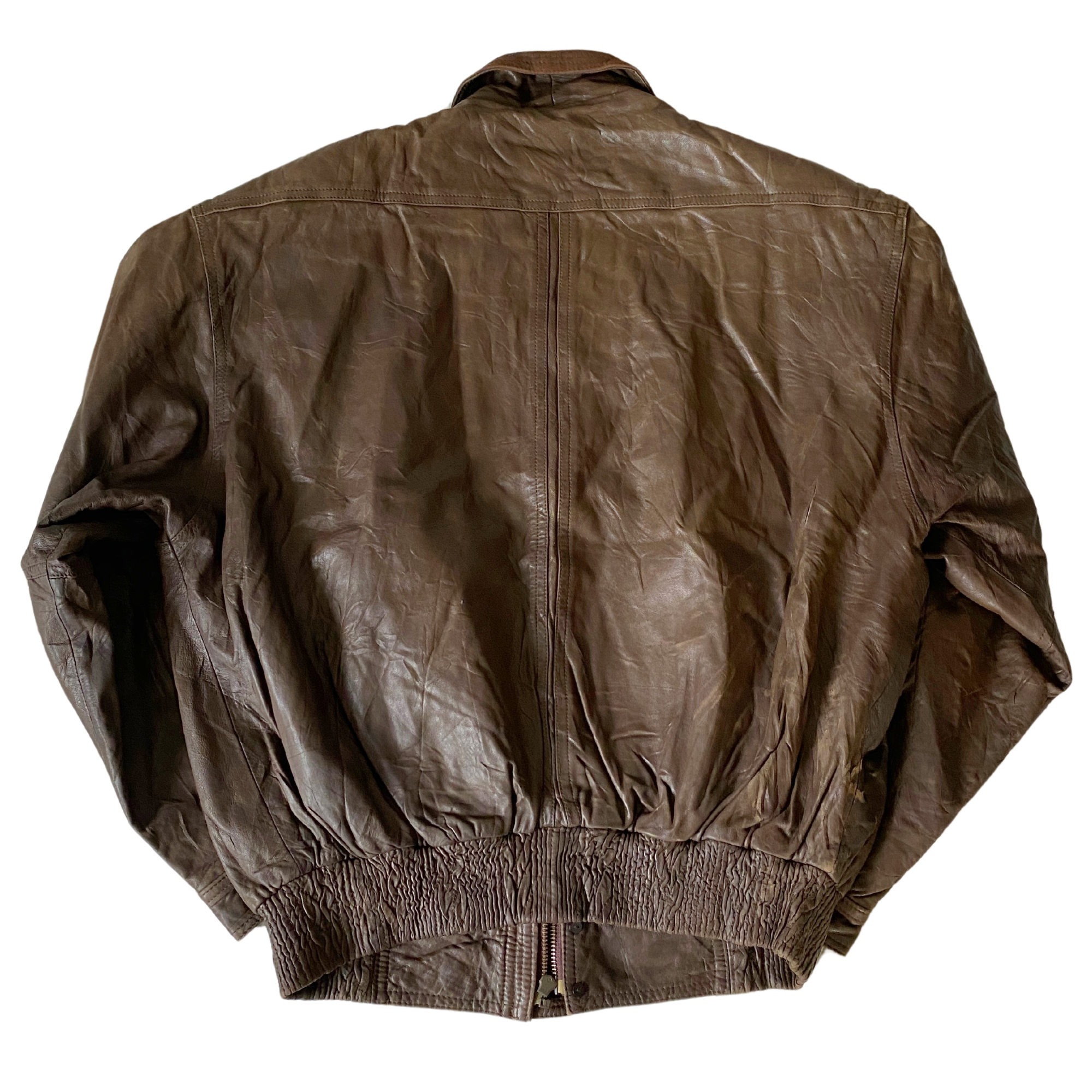 Uomo Leather Bomber
