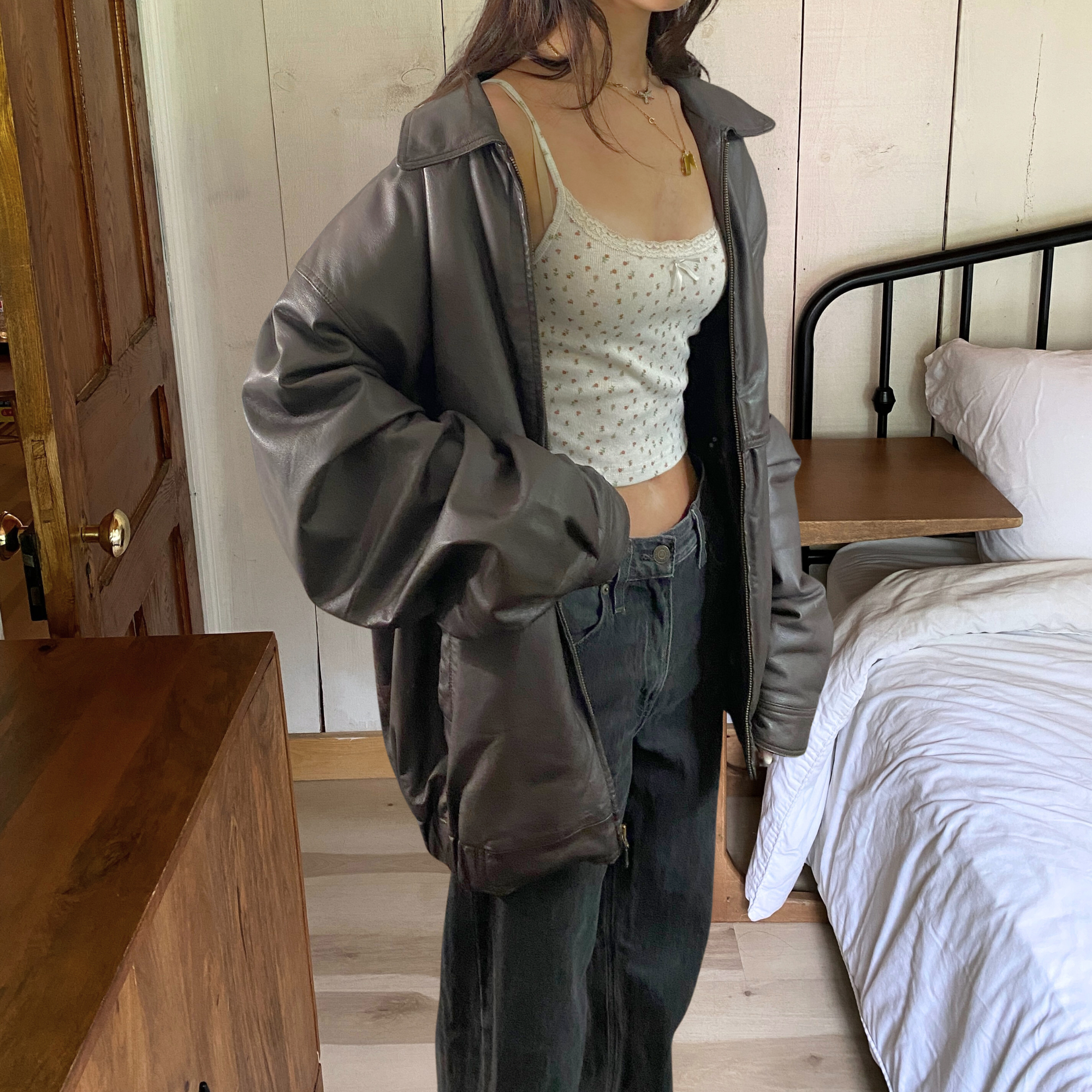 Protocol Leather Bomber