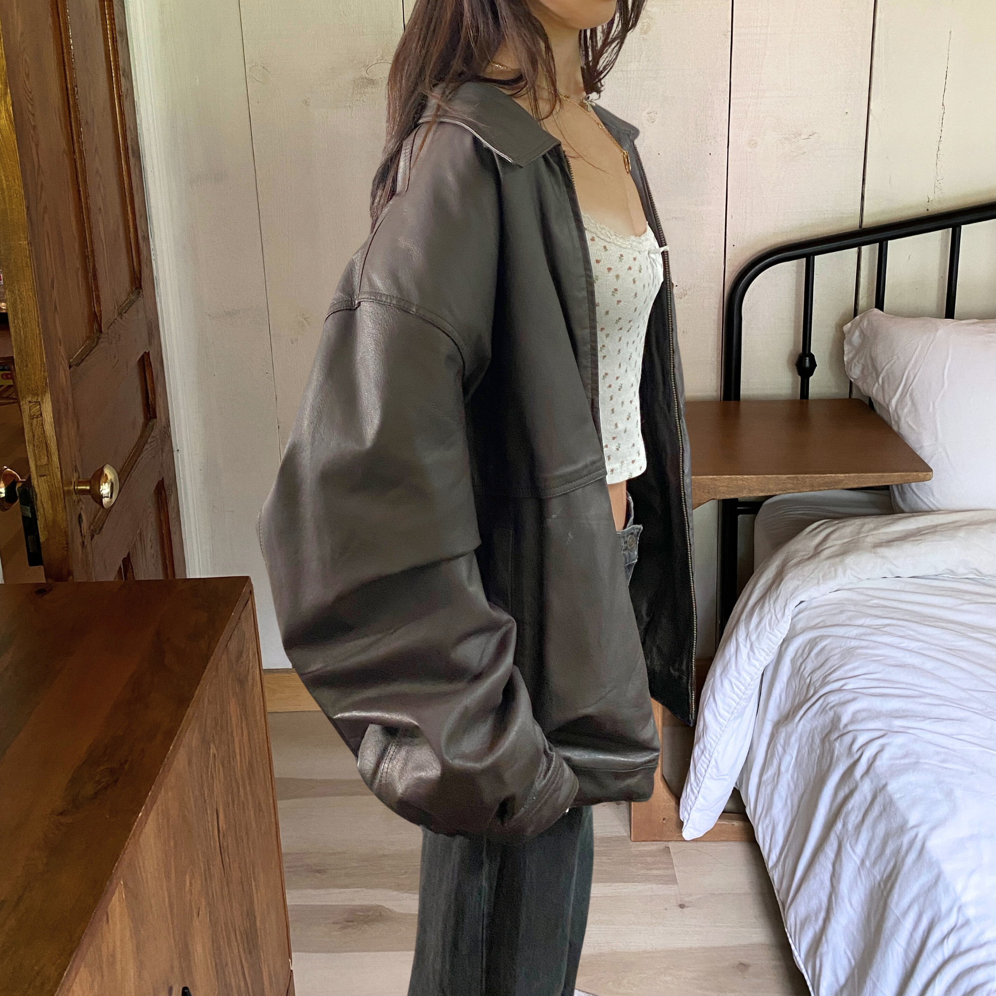 Protocol Leather Bomber