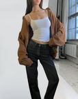 Britches Suede Bomber
