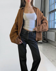 Britches Suede Bomber
