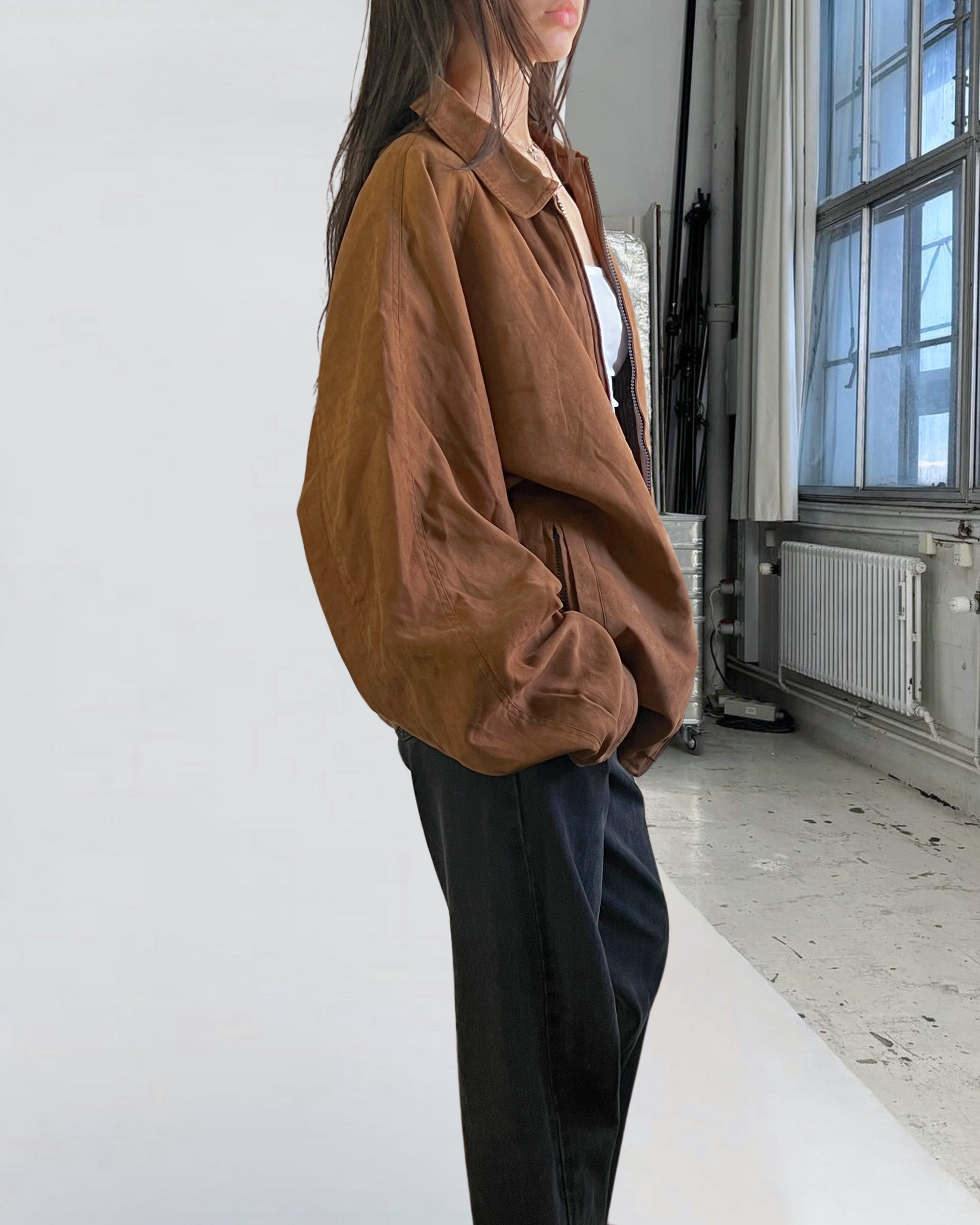 Britches Suede Bomber