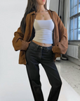 Britches Suede Bomber